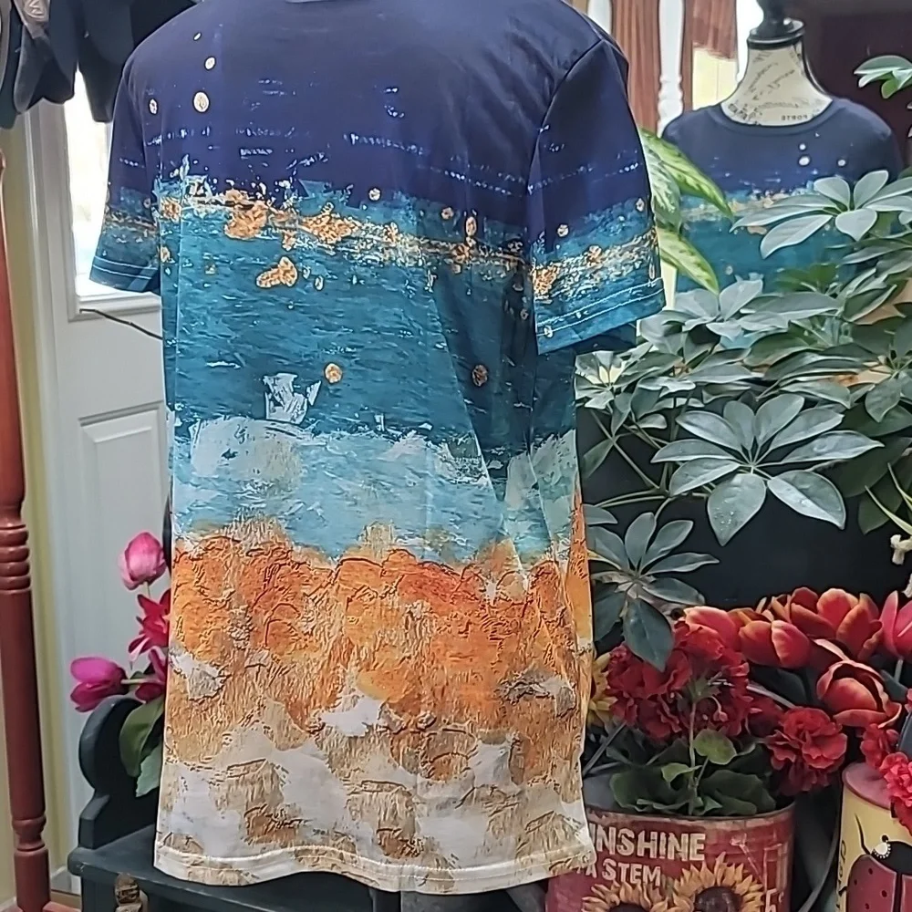 Color Block T Shirt - Picture 7 of 7